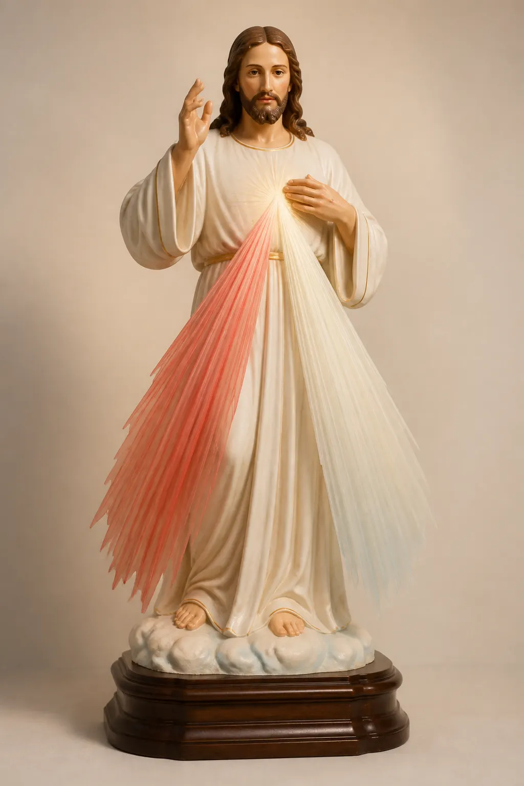 Divine Mercy (Dakilang Awa ni Hesus) — handmade na rebulto mula sa Paete, Laguna, bentahan sa Pilipinas