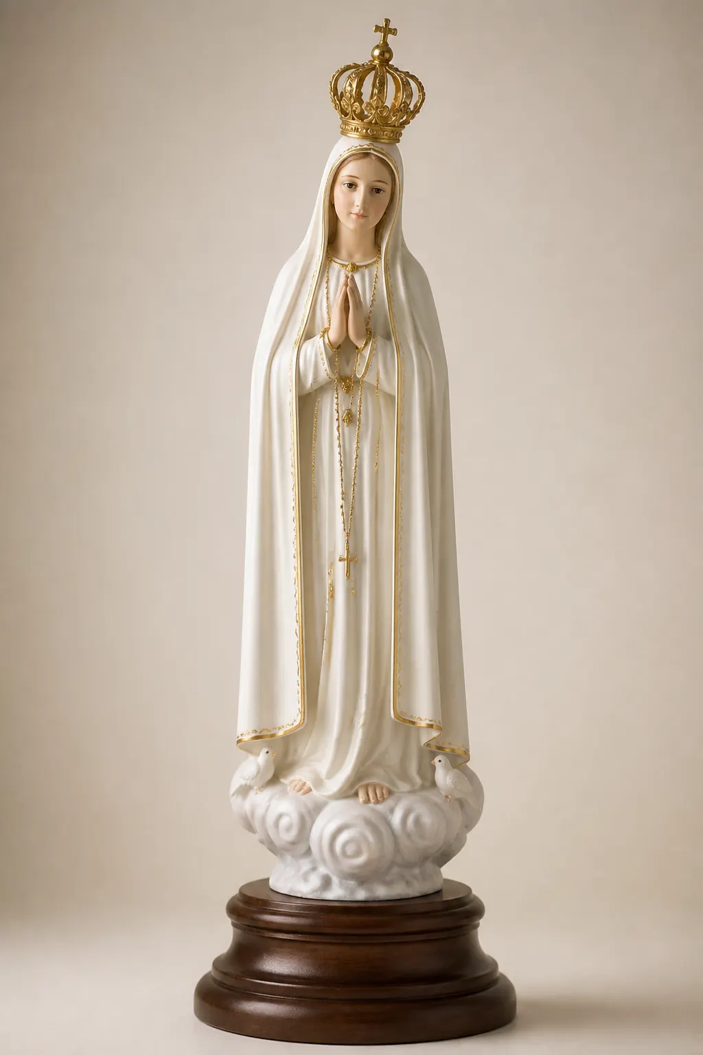 Our Lady of Fatima (Birhen ng Fatima) — handmade na rebulto mula sa Paete, Laguna, bentahan sa Pilipinas