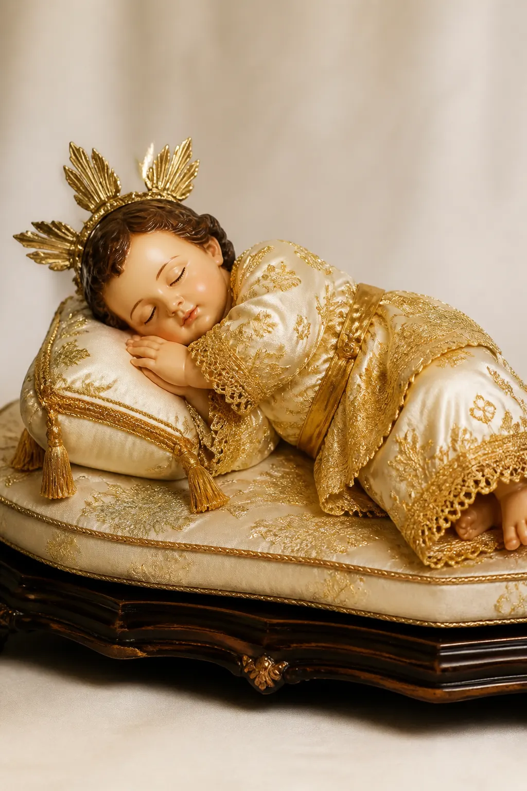 Sleeping Santo Niño (Natutulog na Santo Niño) — handmade na rebulto mula sa Cebu inspired, bentahan sa Pilipinas
